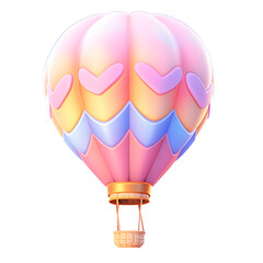 3D Hot air balloon