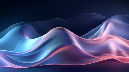 Obraz premium abstract blue purple background with waves