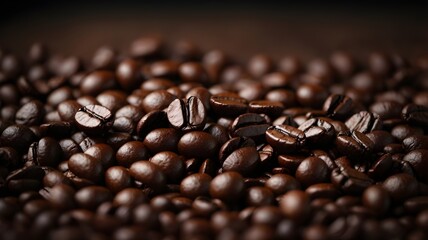 Coffee beans background 