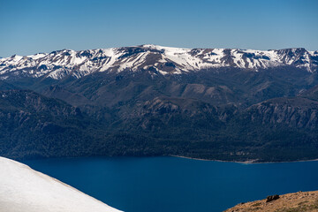 lake traful in patagonia Argentina