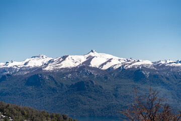 Fototapeta premium snow covered mountains