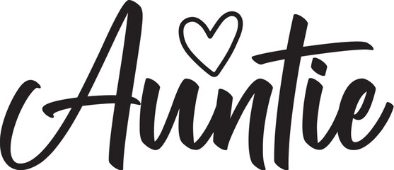 Aunt svg design
