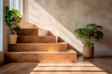 staircase design with different types  flooring materials