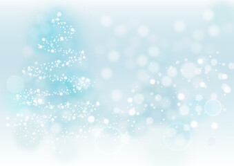 冬の背景ベクター素材