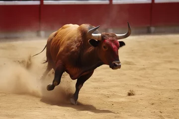 Möbelaufkleber traditional bullfight in spain © Jorge Ferreiro