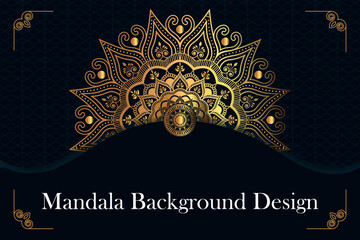 Creative, Modern, Abstract and Professional Coloring Luxury Ornamental Mandala Background Design or Pattern Design Vector