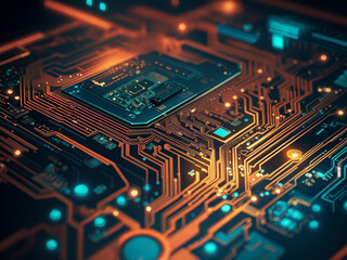 circuit board background