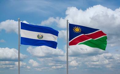 Namibia and El Salvador, Salvador, country relationship concept
