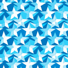 Abstract seamless pattern blue white. Raster, universal, business, medicine, law, bank.