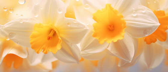 Obraz premium Mesmerizing close-up of a daffodil.