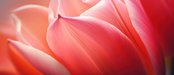 Macro beauty of a single tulip.