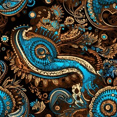 Paisley and Henna Intricacy Pattern