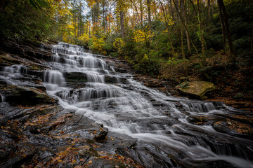 Naklejka premium Minnehaha Falls in North Georgia