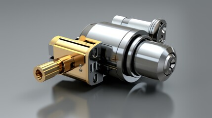 3D smart door lock, anti-theft lock cylinder, lock cylinder deconstruction, deconstruction and disassembly