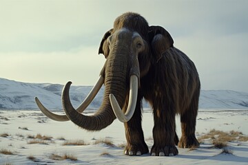 extinct woolly mammoth