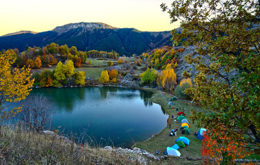 Autumn offers all its colors in Bazgiret, Artvin.