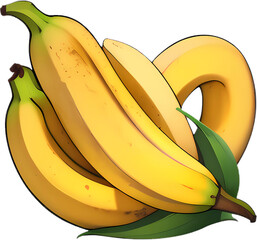 Fruits banana fresh delicious  