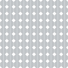 Tile white and grey vector pattern or seamless geometric background wallpaper