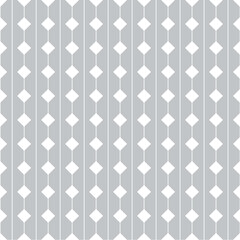 Tile white and grey vector pattern or seamless geometric background wallpaper