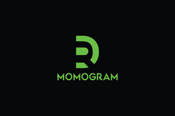 Creative, Monogram, business, Latter, F D logo design	