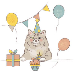 birthday party for cat