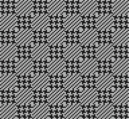 Knitted texture seamless pattern. Vector seamless background for banner, website, postcard, wallpaper, clothing and design. Festive Sweater Design. Seamless Knitted Pattern.