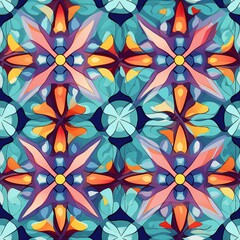 Kaleidoscope Geometry Secrets Pattern
