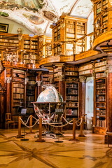 Bibliothèque de l'abbaye de Saint-Gall en Suisse