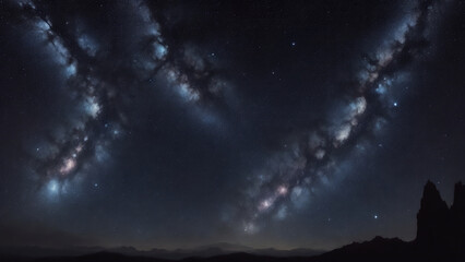 Galaxies, nebulae, and stars are the wonders of the night sky. They reveal the secrets of the universe and its creation. Generative AI