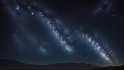 Galaxies, nebulae, and stars are the wonders of the night sky. They reveal the secrets of the universe and its creation. Generative AI