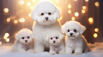 group of puppies