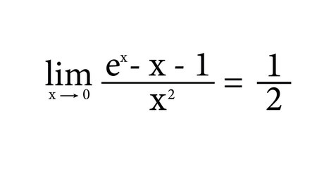 Limit at infinity with exponential of x with solution. Limits of exponential function examples and solutions. Mathematics resources for teachers and students. - obrazy, fototapety, plakaty