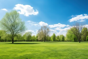 Fototapeta premium landscape with trees
