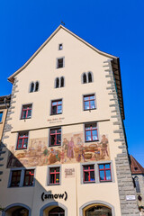 Dans les rues de Constance en Suisse