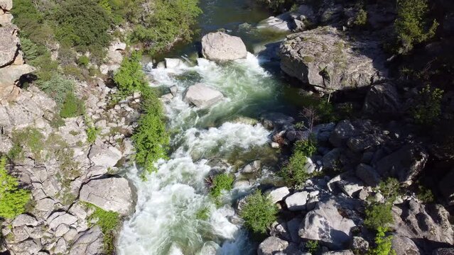 Rugged Beauty of Corsican Rapids. 