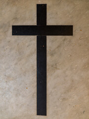 cross on the wall