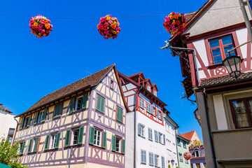 Dans les rues de Constance en Suisse
