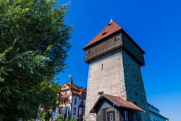 Dans les rues de Constance en Suisse