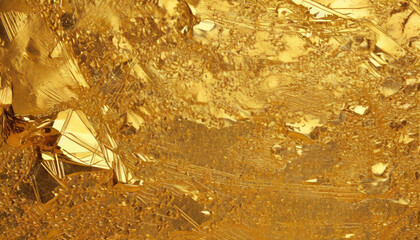 shimmering gold foil texture reflecting soft light luxurious golds symbolizing opulence