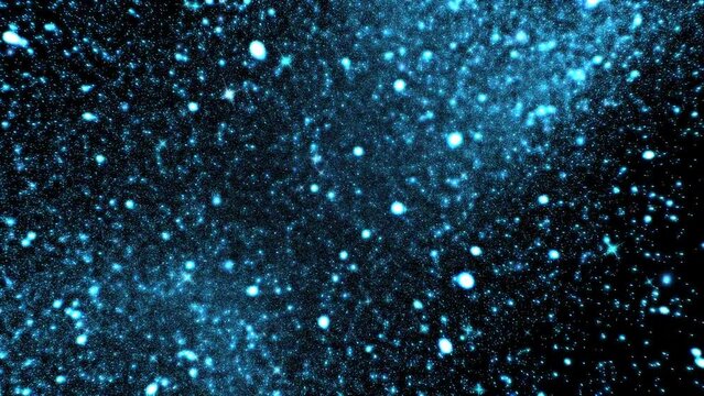 Sparkling Galaxy Stars Motion Background