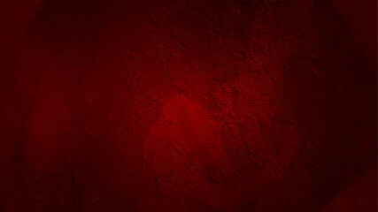 Dark grunge red concrete. Red textured stone wall background. Dark edges. Dark red grungy background or texture.