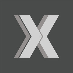 X logomark Vector X logo Letter Logo X symbol