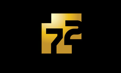 Obraz premium Gold Logo Jewelry Simple Modern