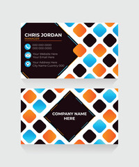 modern business card