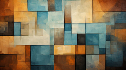 Cubist Inspired Abstracts texture background