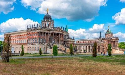 University of Potsdam building near Sanssouci park, Germany