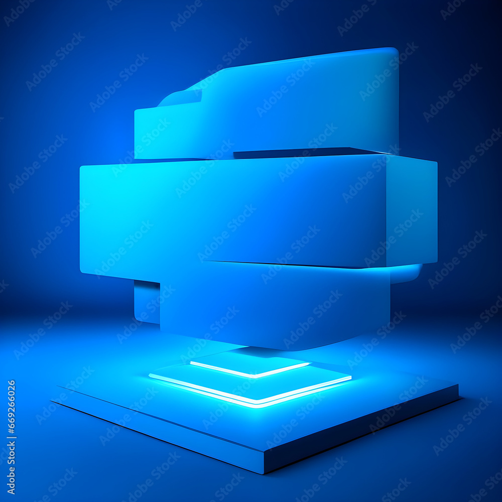 Poster symbol for security and cybersecurity defends against theft cyber threats fraud data breaches secure