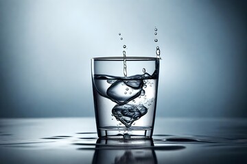 Glass of water