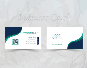 Creative business card design with modern ideas |
