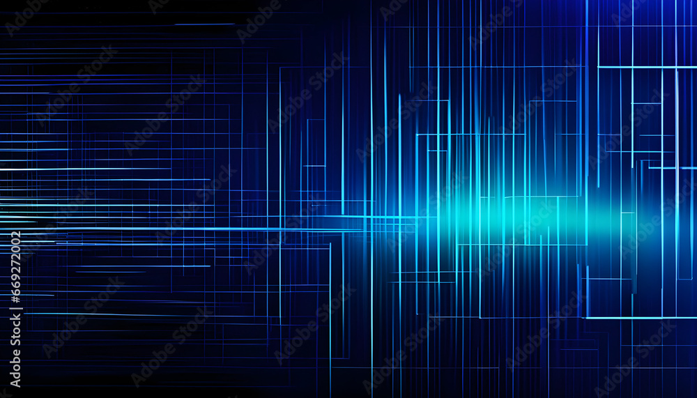 Aufkleber abstract digital background. can be used for technological processes, neural networks and ai, digita